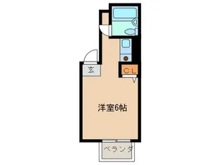 つばめ栄ハイツ【3階】の間取り