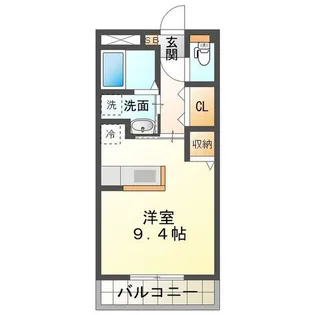 WJガーデン亀山【3階】の間取り
