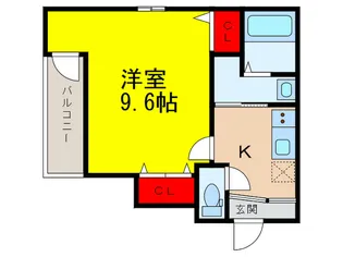 フジパレス下新庄VII番館【1階】の間取り