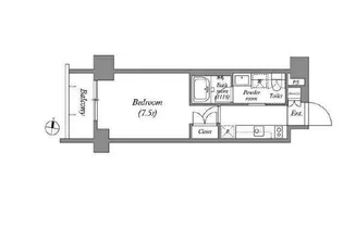 LaSante桜新町【2階】の間取り