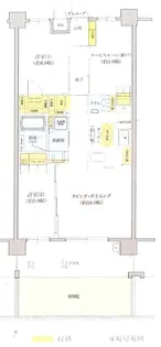 クレアホームズ道後南【1階】の間取り