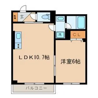 フォリア本郷【2階】の間取り