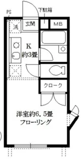 エスポワールM【1階】の間取り