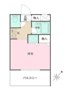 アーバン本町【3階】の間取り