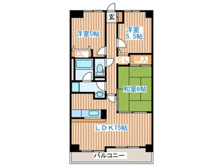 フレア・ヴィバーチェ【2階】の間取り