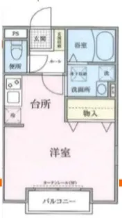 シャンテコジマ【1階】の間取り