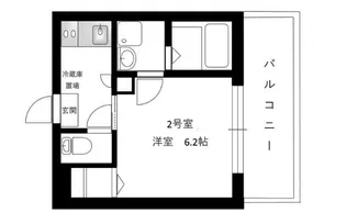 リーヴェル横浜三ツ沢プレミオ【2階】の間取り
