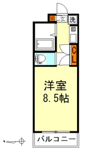 グリーンヒルズ【2階】の間取り