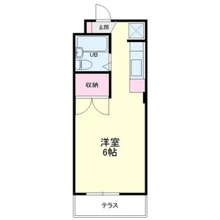 アニバーサリー浅田【2階】の間取り