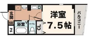 シーショア垂水【4階】の間取り