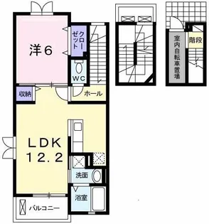 グレイスヒル垂水【3階】の間取り