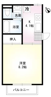 ヒル・コート【2階】の間取り