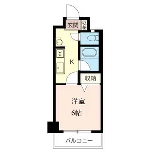 プログレス東映【3階】の間取り