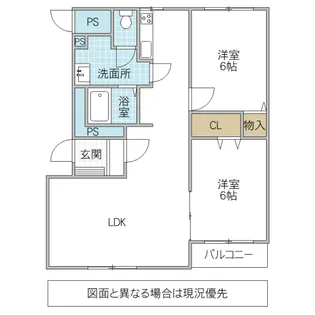 レラハール【2階】の間取り