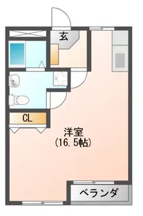 Casa de la J【3階】の間取り