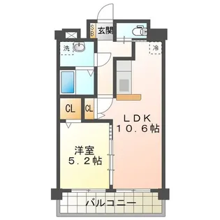 栗真MSビル【5階】の間取り