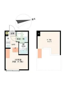 Grand Terrace AOI【1階】の間取り