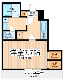 リブリ・さくらみち【1階】の間取り