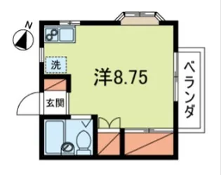 シャトレタカヤマ【2階】の間取り