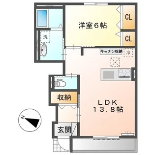 epi V【1階】の間取り