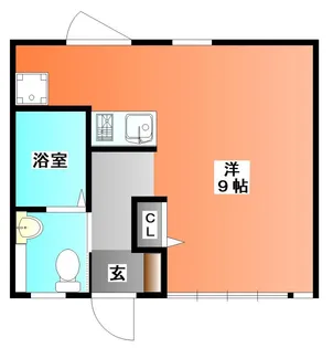グリーンビラ神谷【2階】の間取り