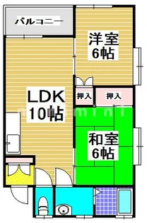 ロアール薬園【1階】の間取り
