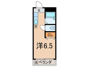 こだまルーミング【2階】の間取り