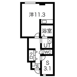 Maison de present(メゾン・ド・プラゾン)【1階】の間取り