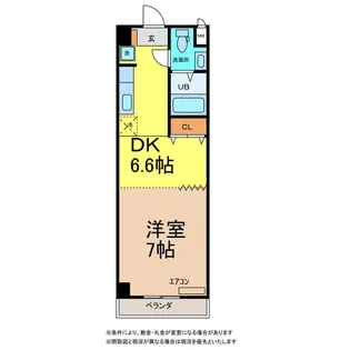 ジョイ・プロヴァンス【4階】の間取り