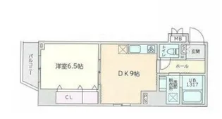 CAVE YUSHIMA【8階】の間取り
