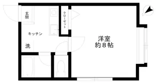 横山AP【2階】の間取り
