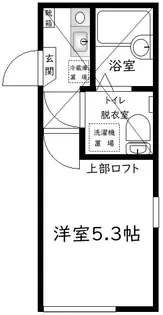アンティロープ衣笠【2階】の間取り