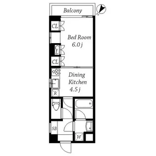 エクセルコートイズミ【3階】の間取り