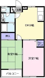 サンパティークII【2階】の間取り