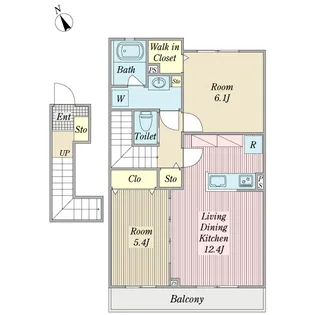 Legare I【2階】の間取り