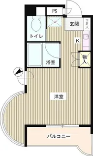 エステージ西調布【2階】の間取り