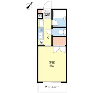 オータムハイツ【2階】の間取り