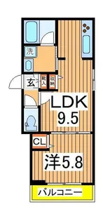 ルワンジュ【1階】の間取り