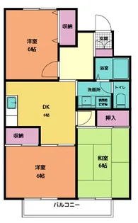 ルセール小林I【1階】の間取り