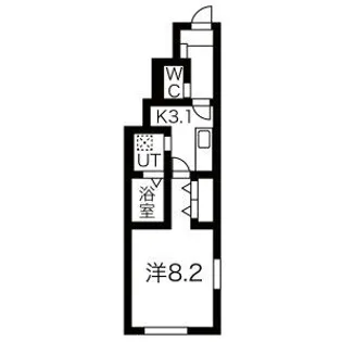 El alivio E【1階】の間取り