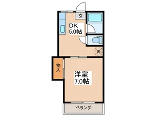 池田ハイツ【1階】の間取り