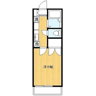エクレール日吉【1階】の間取り