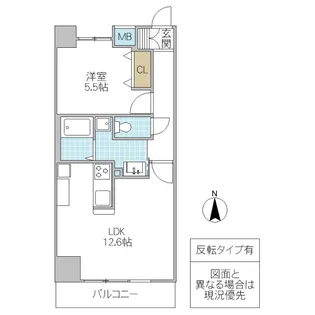 RIO GRANDE【6階】の間取り