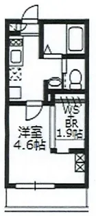 パークサイド五反野【2階】の間取り