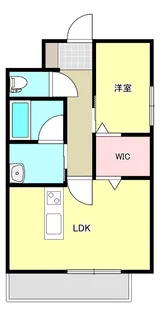 レジデンス楽市II【3階】の間取り