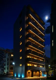 東京都港区東麻布1【マンション】の外観