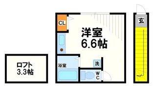 マティコートつつじヶ丘【2階】の間取り