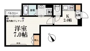 OHANA VILLA【1階】の間取り