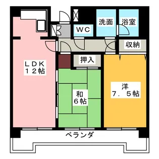 ハーベストヒルズ一社【1階】の間取り