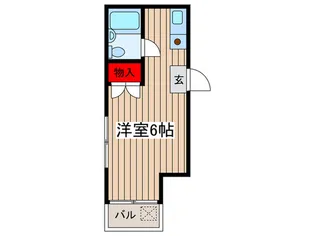 KSKサンパ-ル【3階】の間取り